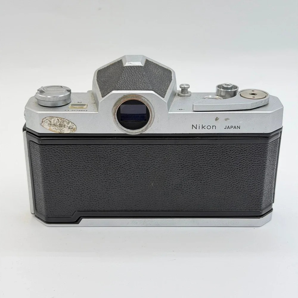 Nikon Nikkormat FTN 35mm SLR Film Camera Body Silver Made in Japan FTN 3678843